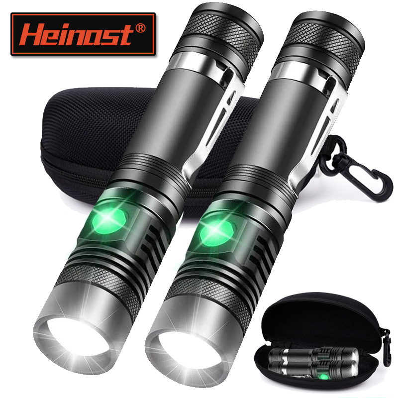 Outdoor Hunting Bike - Senter Tangan T6 Isi Ulang Menggunakan
