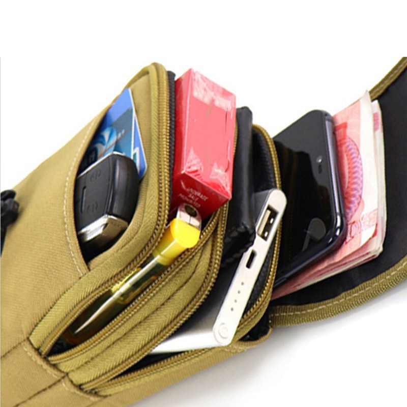 Outdoor Hunting Packs - EDC Molle Tas Dompet Lapisan Ganda