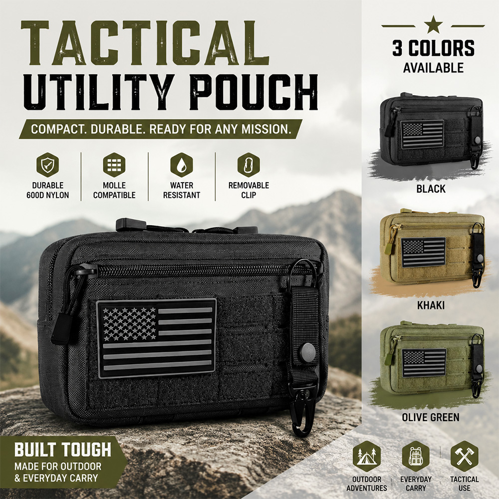 Outdoor Hunting Packs - Kantong Taktis Molle EDC untuk Pertolongan