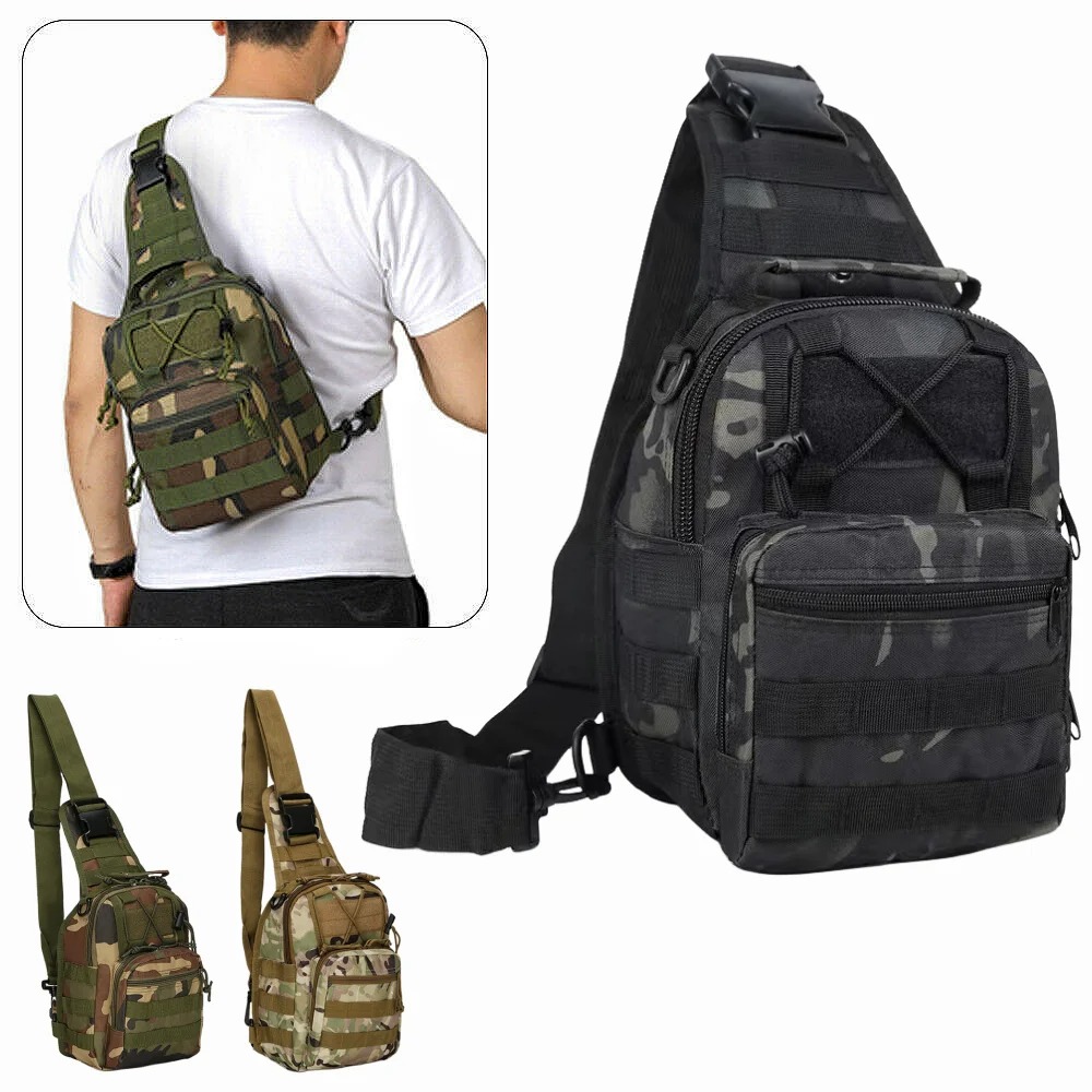 Outdoor Hunting Bike - Tas Dada Selempang Tahan Air -