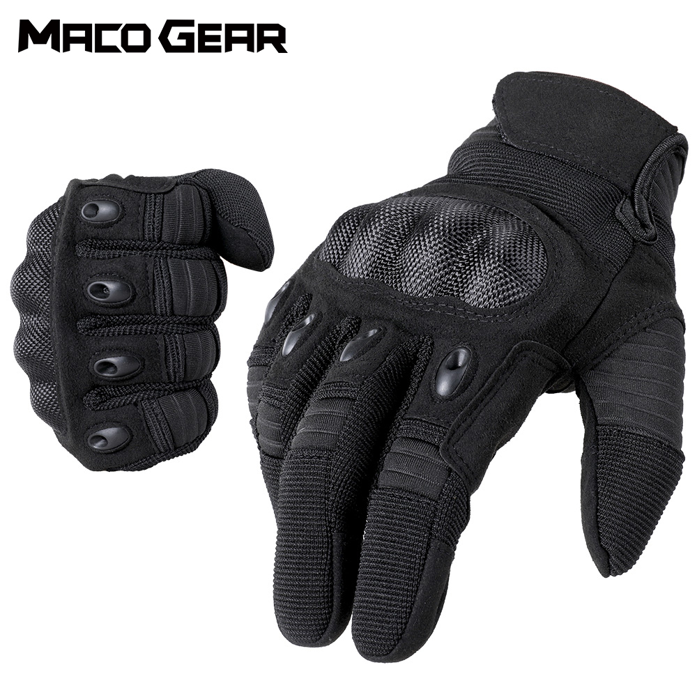 Outdoor Hunting Bike - Sarung tangan jari penuh taktis pria,