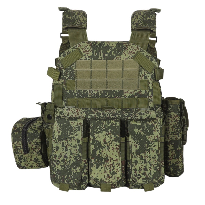 Camouflage Hunting Jacket - Rompi Taktis Kamuflase 6094 Multi-Fungsi, Pelindung