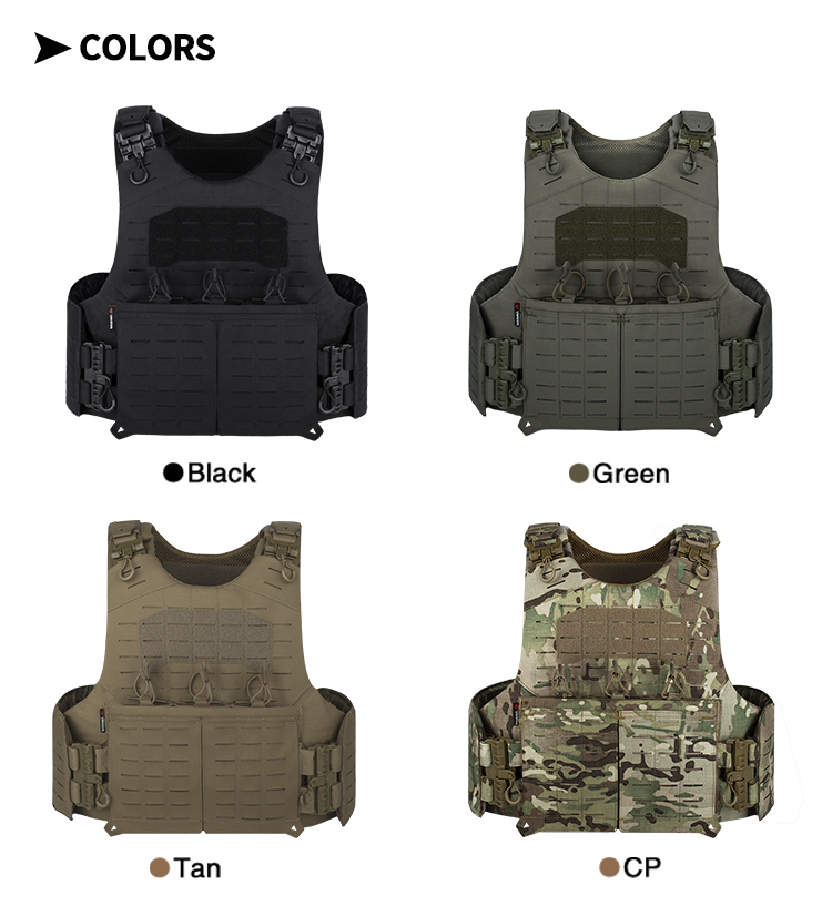 Camouflage Hunting Jacket - Rompi Pelindung Badan YAKEDA Lepas Cepat