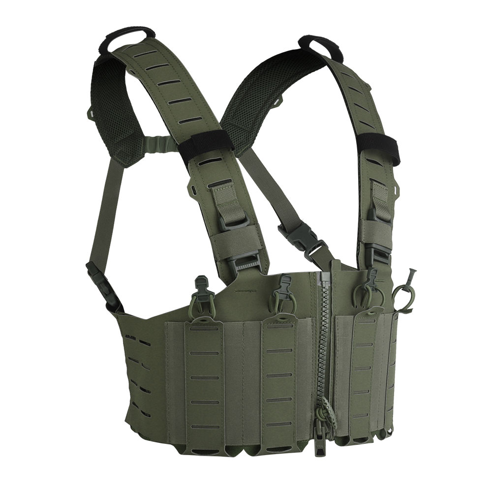 Camouflage Hunting Jacket - Rompi Taktis SF Chest Rig Ringan