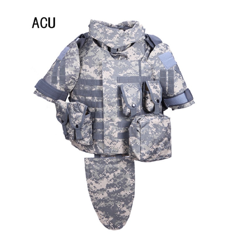 Camouflage Hunting Jacket - Rompi pelindung badan berkemah penggemar, rompi