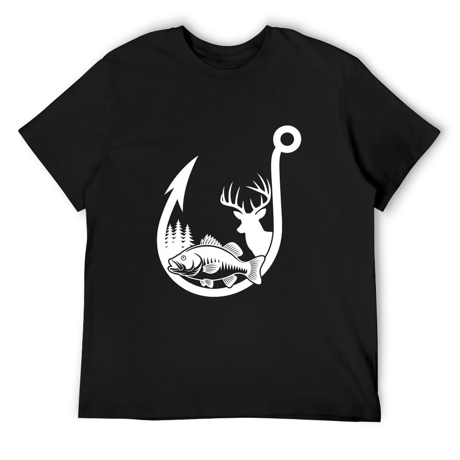 Hunting Quotes - Kaos Lengan Pendek dengan Kutipan Berburu