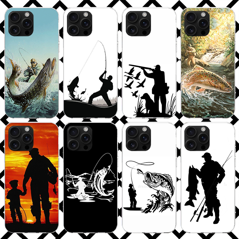 Hunting Quotes - Casing HP Hunting Fishing Man untuk