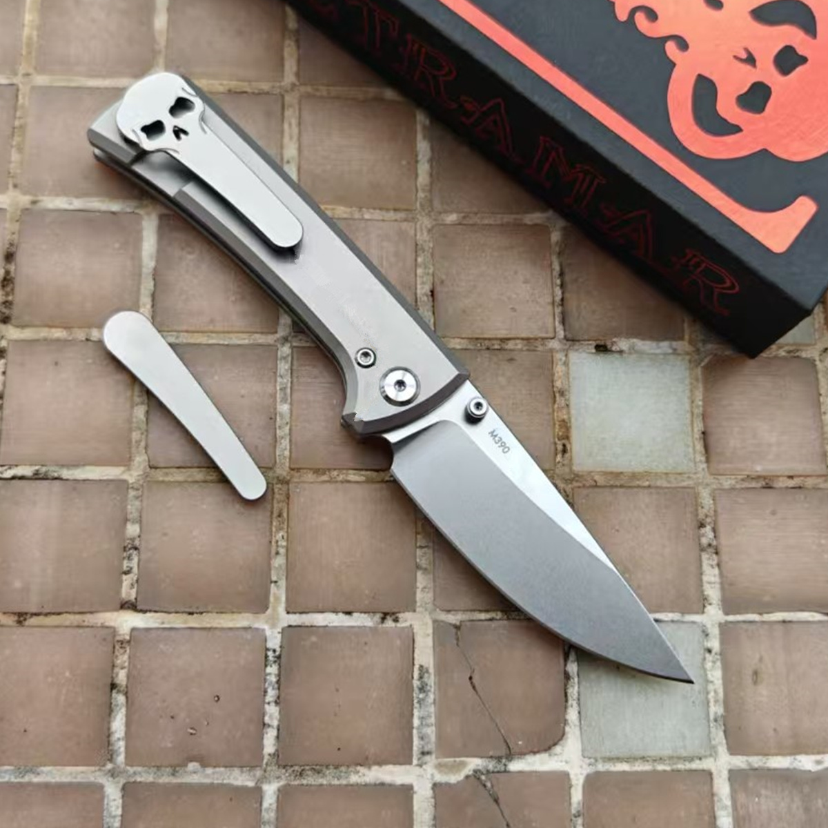 Outdoor Hunting Logo - Pisau Lipat Baru Chaves RCK9 Ultramar