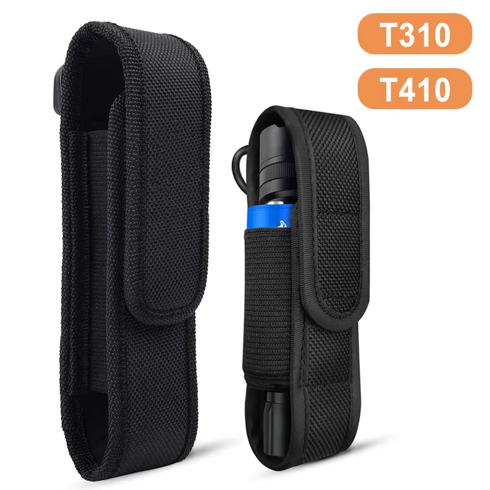 Outdoor Hunting Belt - Taktis Molle Senter Kantong LED Senter