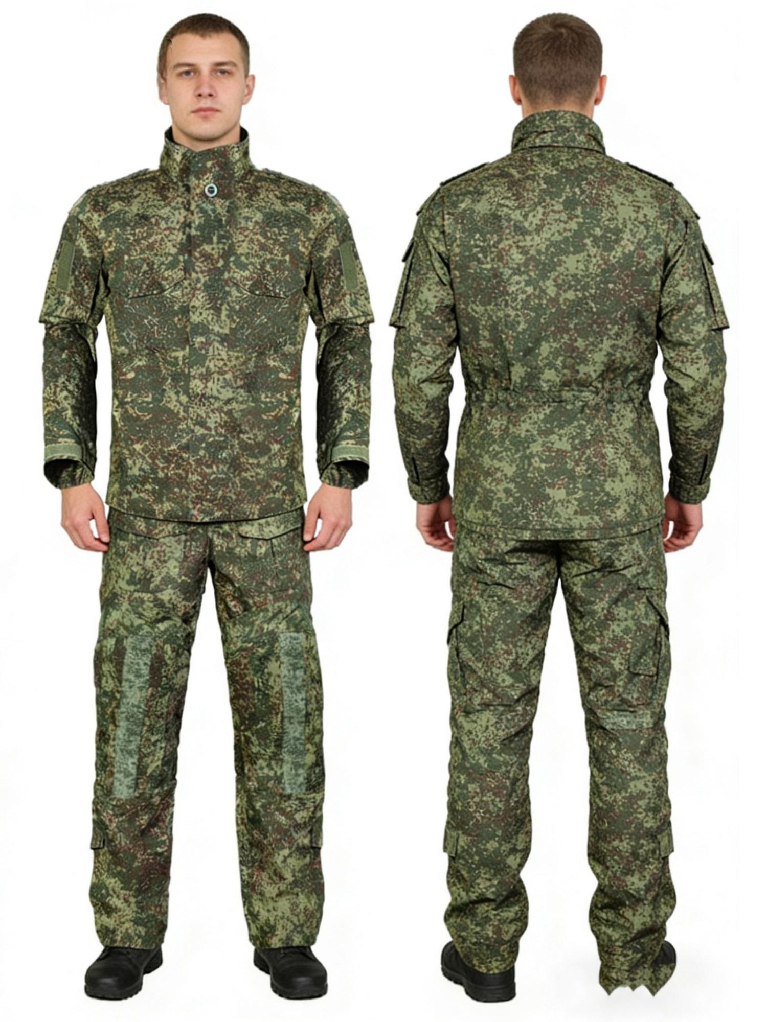 Camouflage Hunting Jacket - Setelan Kamuflase Rusia, Seragam Tentara Pasukan