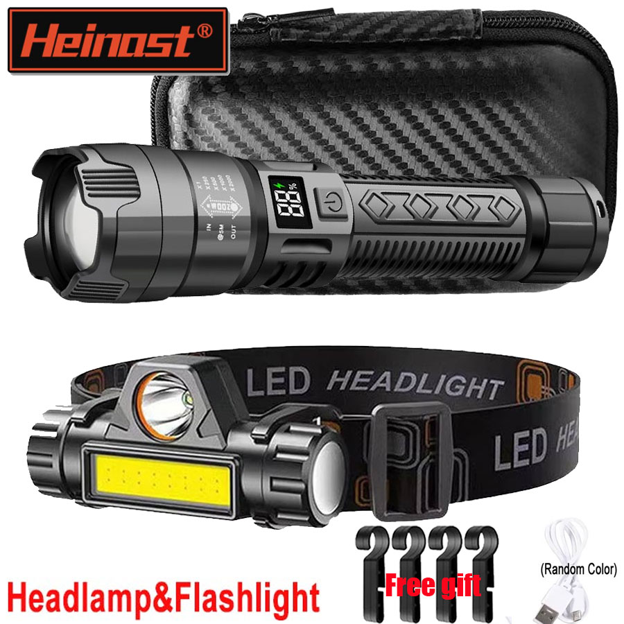 Headlamp Tactical Bright - Senter Led Daya Tinggi Lampu Taktis