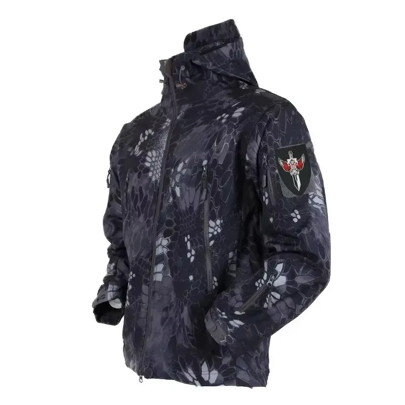 Camouflage Hunting Jacket - 5XL 6XL CP Kamuflase Soft Shell