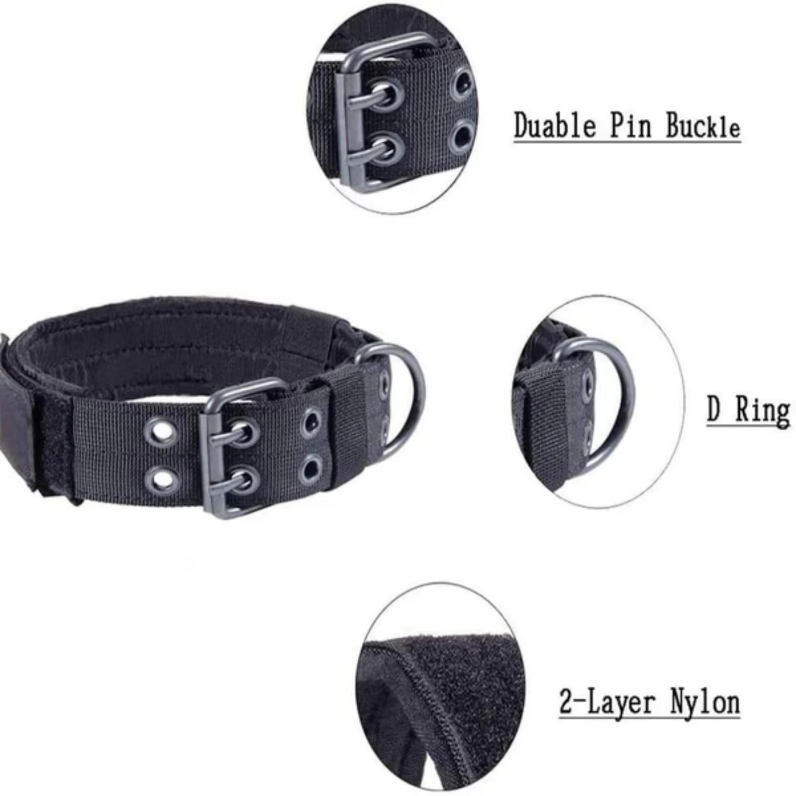 Kalung Anjing Taktis Camo, Bah - Outdoor Hunting Dog Collar ulasan dan harga
