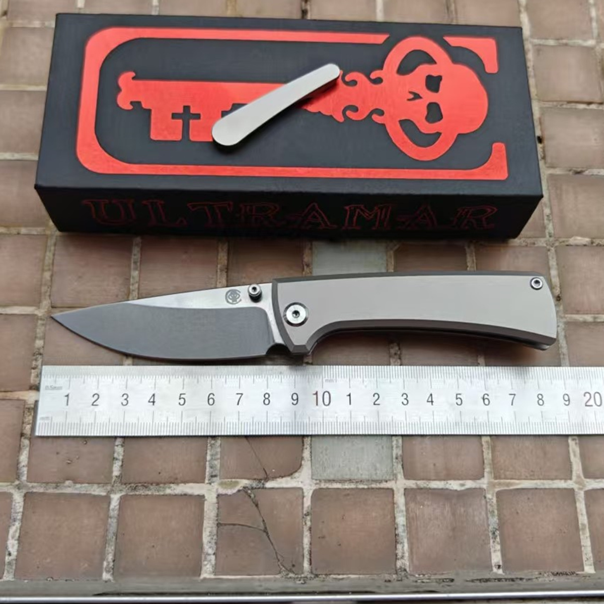 Pisau Lipat Baru Chaves Ultram - Outdoor Hunting Logo ulasan dan harga