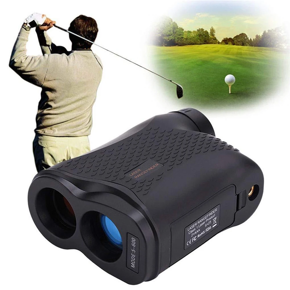 Alat Pengukur Jarak Laser 500m - Outdoor Hunting Logo ulasan dan harga