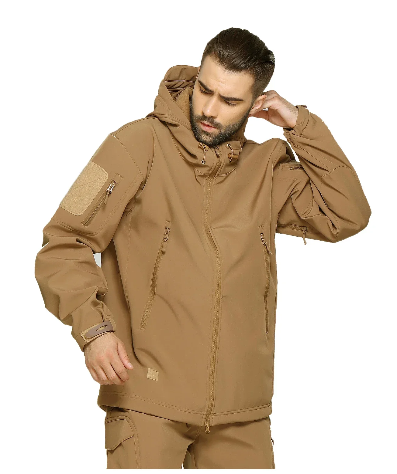 Setelan Serangan Cangkang Luna - Camouflage Hunting Jacket ulasan dan harga