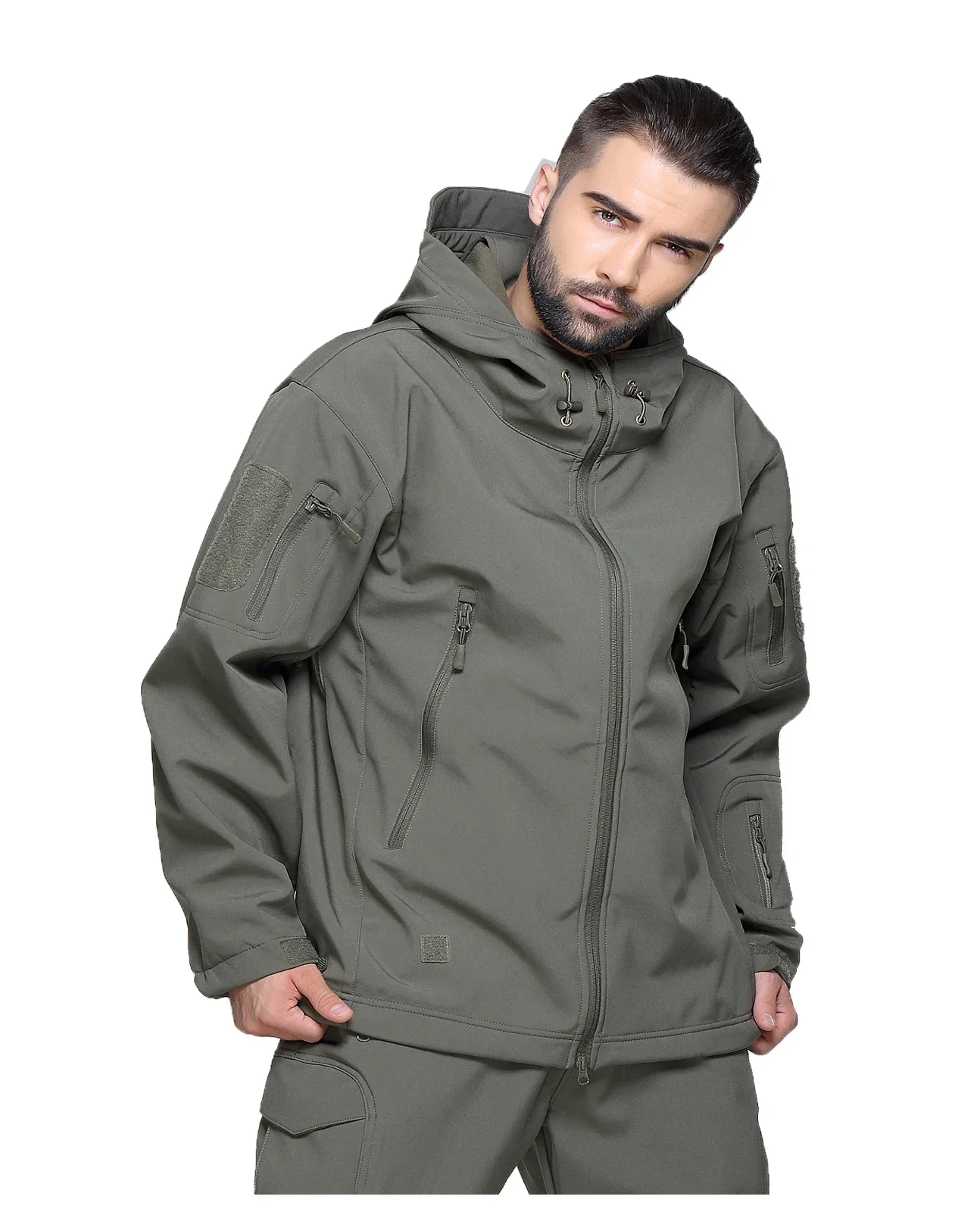 Setelan Serangan Cangkang Luna - Camouflage Hunting Jacket ulasan dan harga