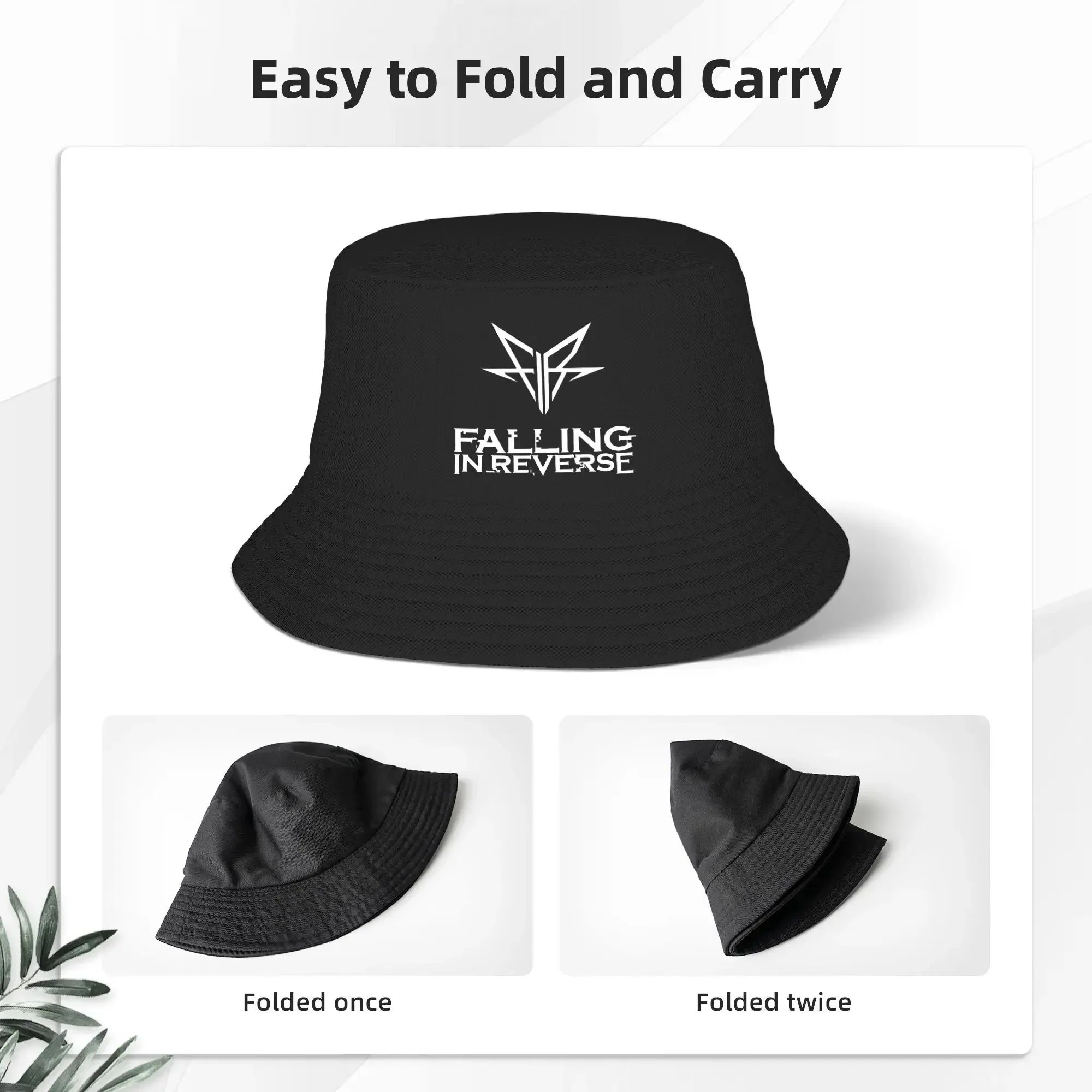 2026 Topi Bucket Unisex Fallin - Outdoor Hunting Logo ulasan dan harga