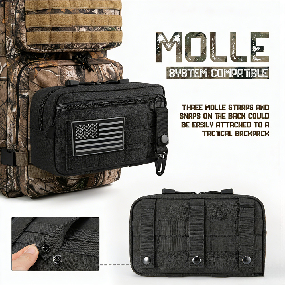 Kantong Taktis Molle EDC untuk - Outdoor Hunting Packs ulasan dan harga