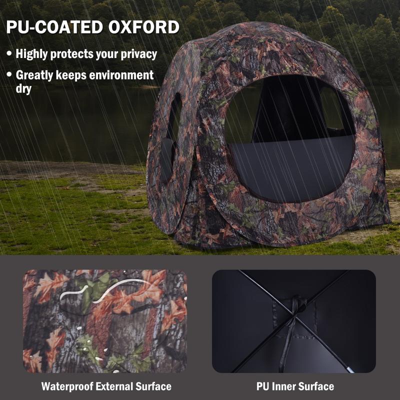 Tenda Berburu Pop Up 3 Orang,  - Hunting & Outdoor Supplies ulasan dan harga