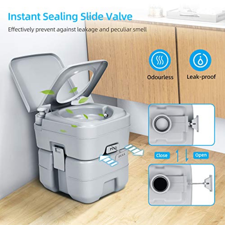 Toilet Portabel untuk Berkemah - Hunting & Outdoor Supplies ulasan dan harga