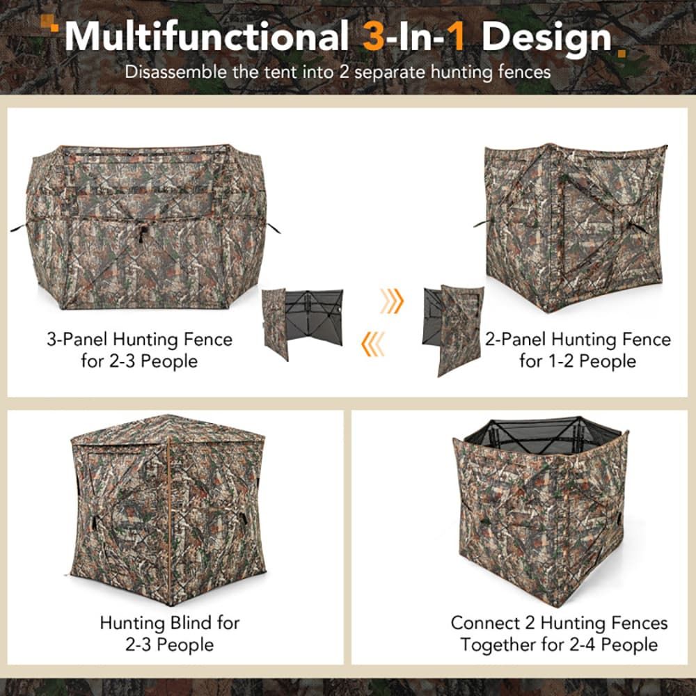 Tenda Berburu 5-in-1 yang Dapa - Hunting & Outdoor Supplies ulasan dan harga