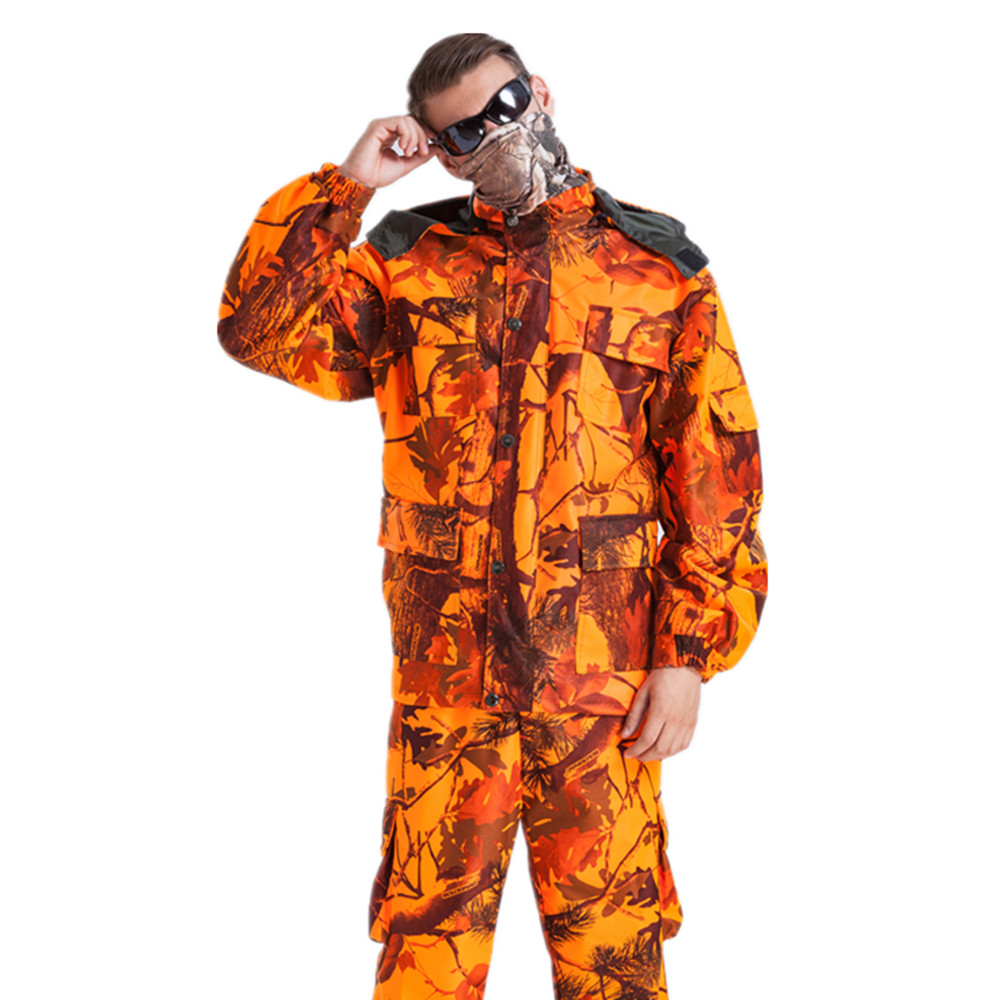 Pakaian Pancing Berburu Kamufl - Camouflage Hunting Jacket ulasan dan harga