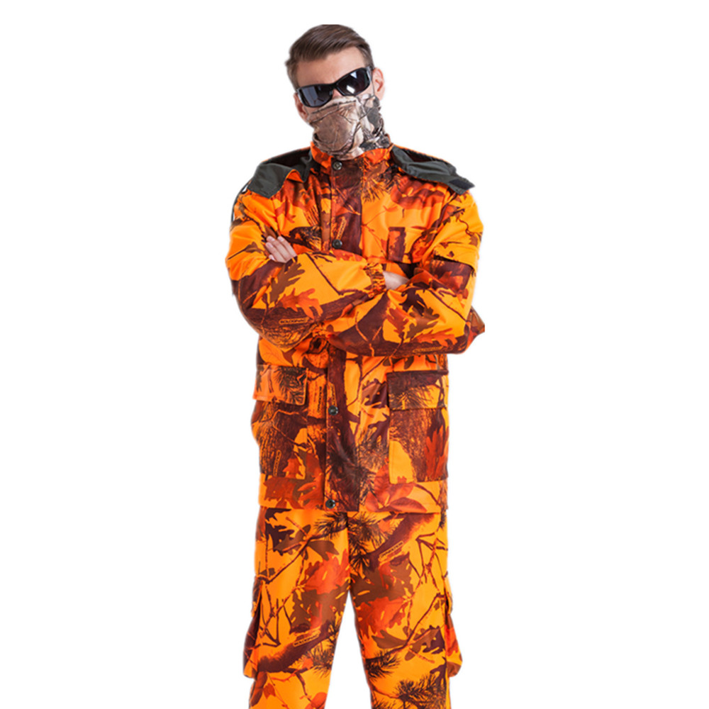 Pakaian Pancing Berburu Kamufl - Camouflage Hunting Jacket ulasan dan harga