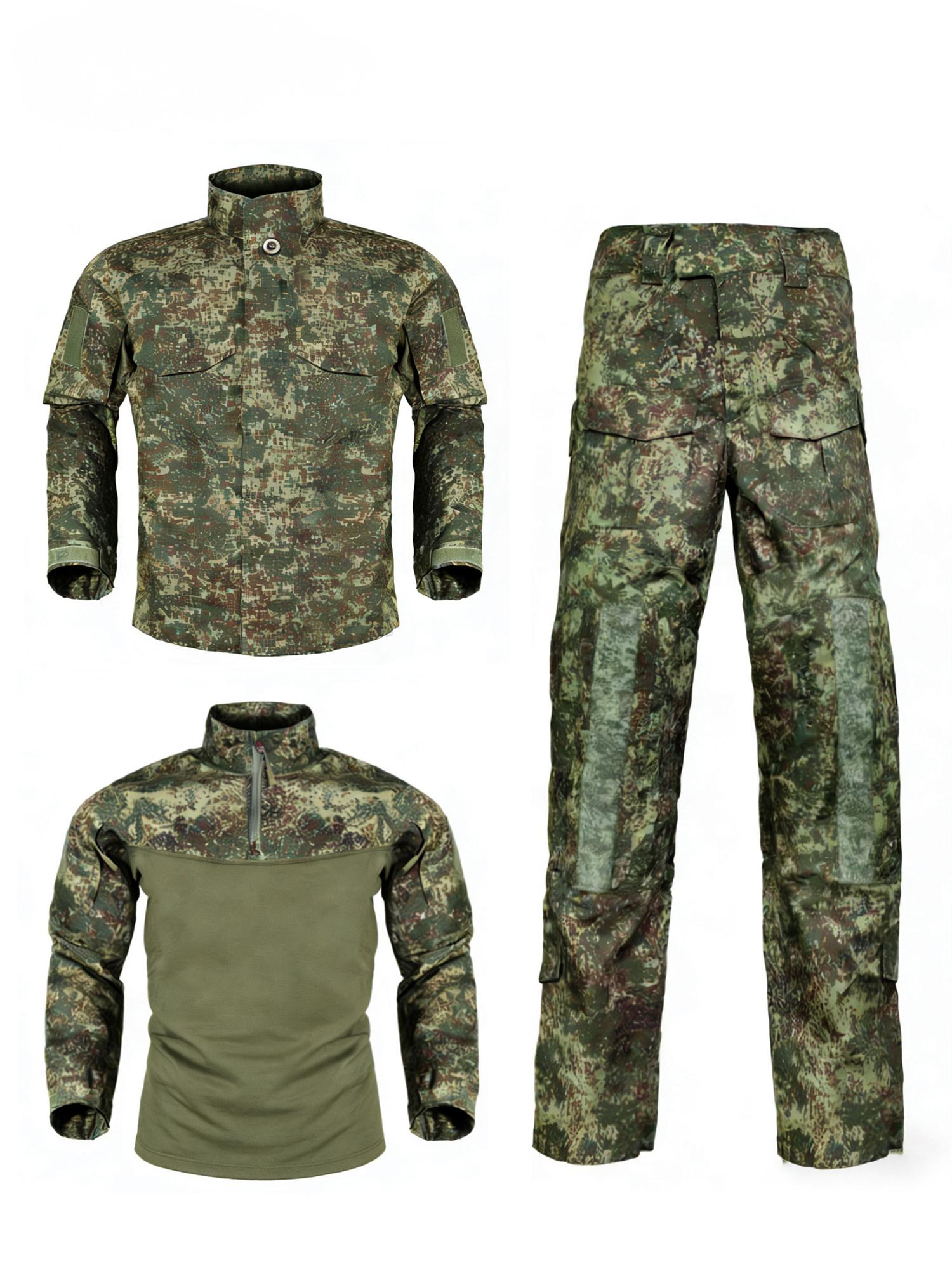 Setelan Kamuflase Rusia, Serag - Camouflage Hunting Jacket ulasan dan harga