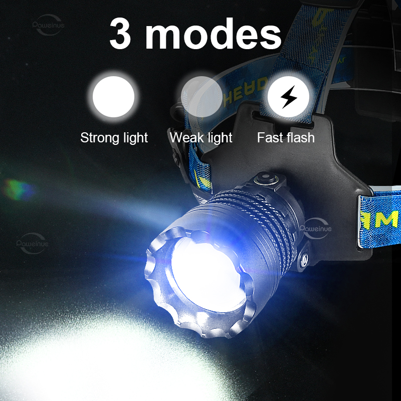 2026 Lampu Kepala LED Laser Pu - Headlamp Tactical Bright ulasan dan harga