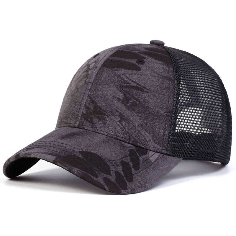Topi Trucker Jaring Camo denga - Outdoor Hunting Logo ulasan dan harga