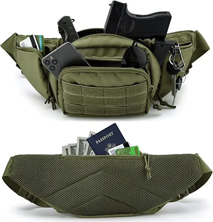 Tas pinggang berburu pria, tas - Outdoor Hunting Belt ulasan dan harga