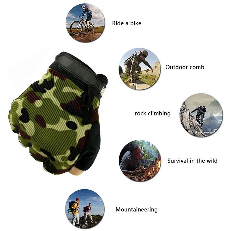 Sarung tangan bersepeda taktis - Outdoor Hunting Bike ulasan dan harga