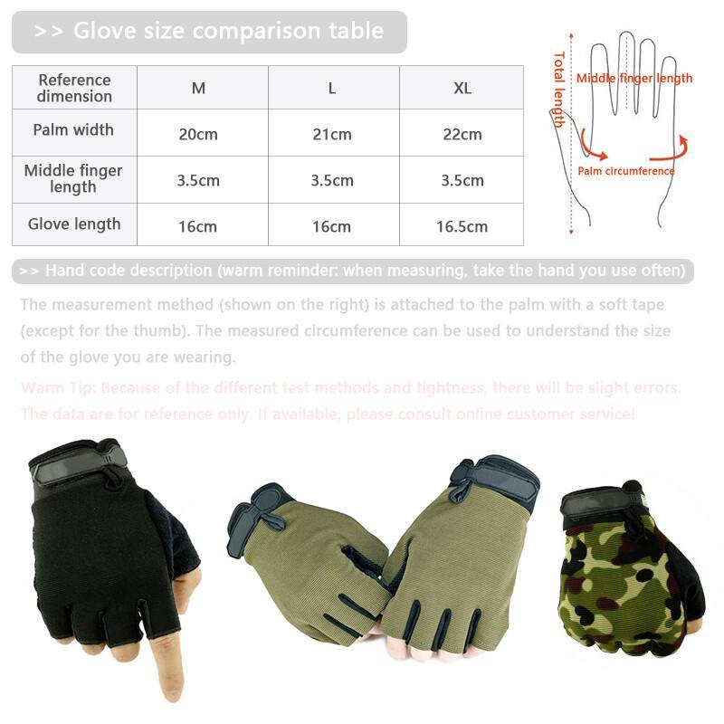 Sarung tangan bersepeda taktis - Outdoor Hunting Bike ulasan dan harga