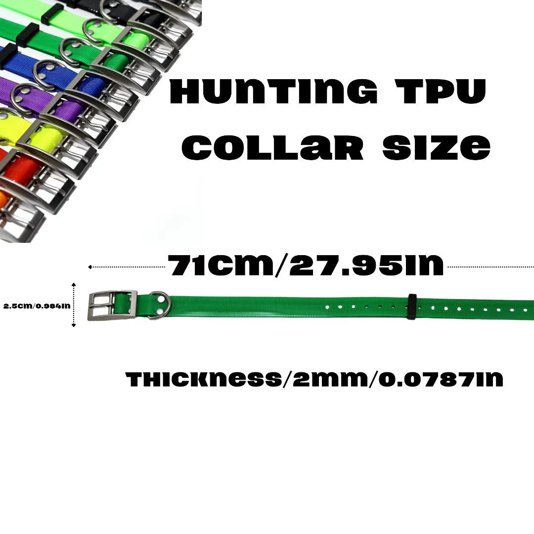 Kalung Anjing TPU Tebal 2.5cm  - Outdoor Hunting Dog Collar ulasan dan harga