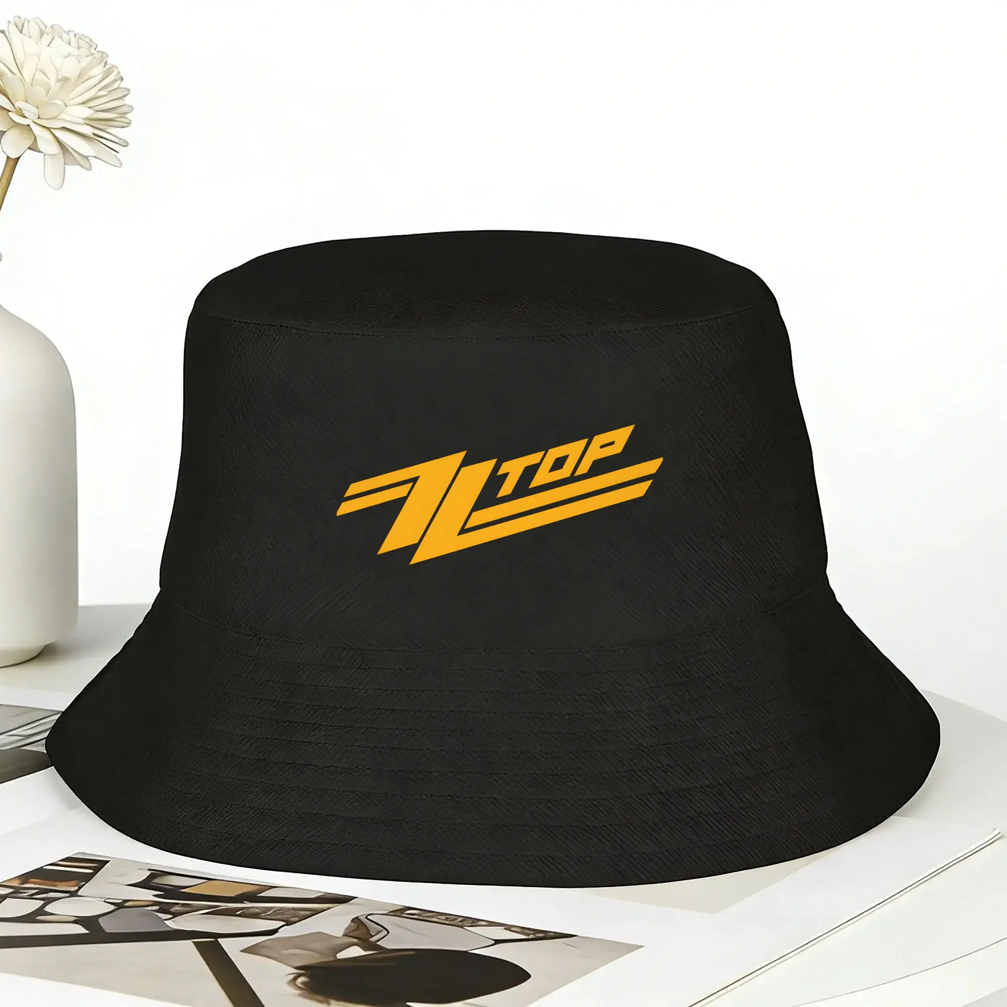 Topi Bucket Logo ZZ Baru Gaya  - Outdoor Hunting Logo ulasan dan harga