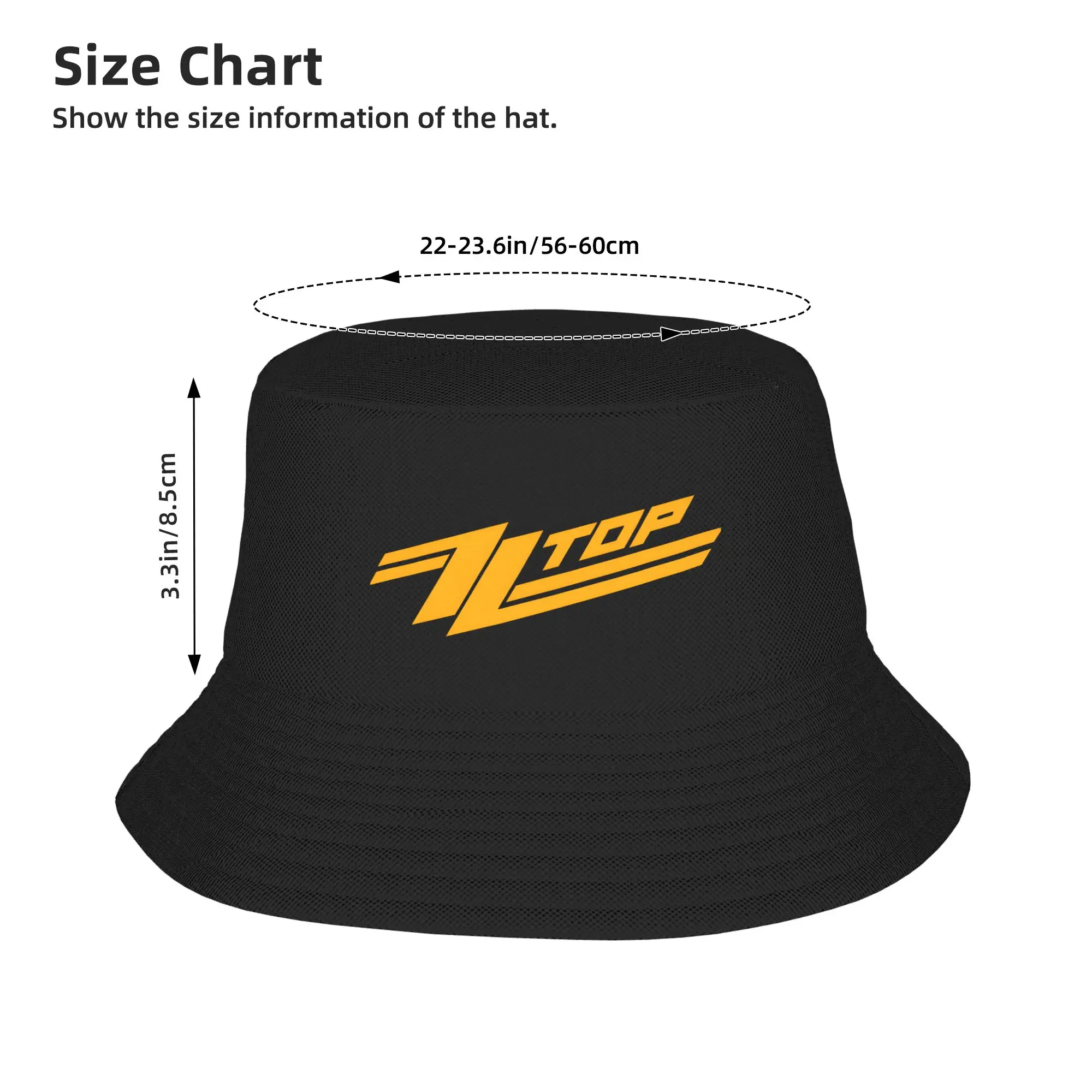 Topi Bucket Logo ZZ Baru Gaya  - Outdoor Hunting Logo ulasan dan harga